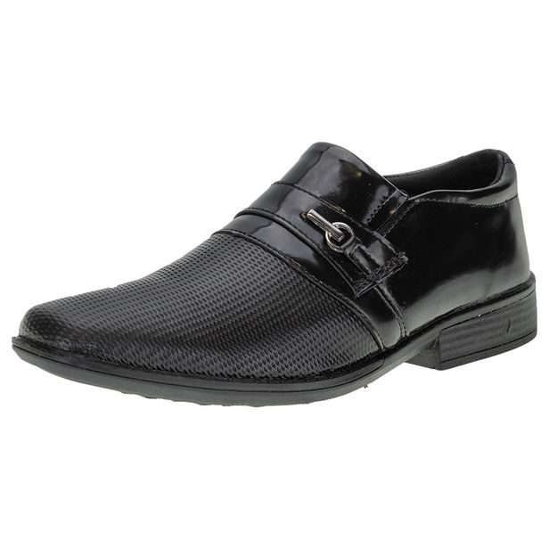 Sapato Infantil Social Polo Start - 836 PRETO 29