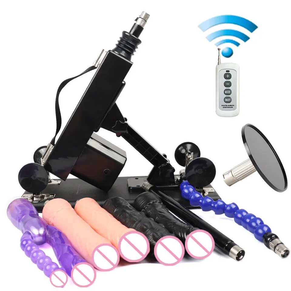 FREDORCH New Sex Machines for Woman Automatic Female Masturbation Pumping Gun 3XLR Sex Machines for Adults With Big Dildo Sexmac