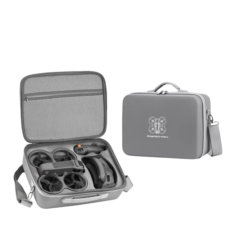 Travel Carrying Case for DJI Avata 2 Goggles 3,Waterproof Crossbody Storage Bag Anti-Collision Protective Case Drone Accessories