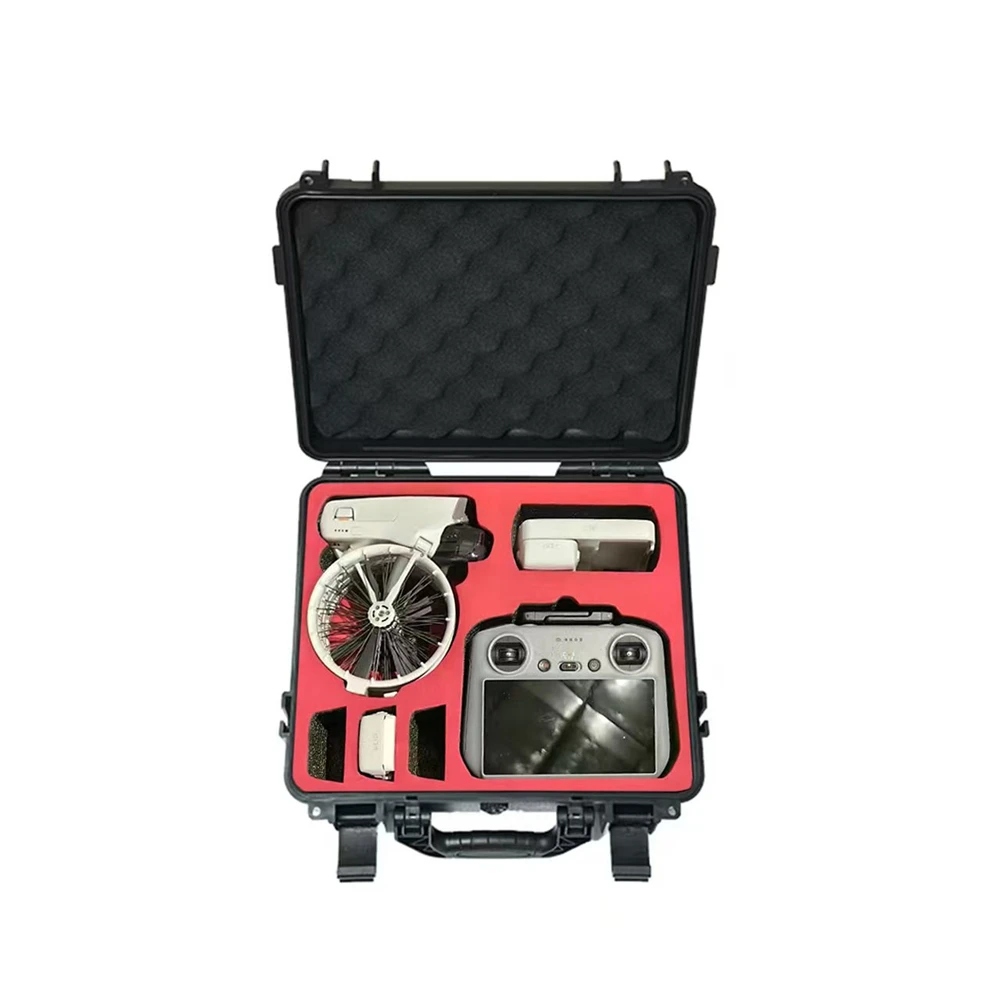 Waterproof Hard Case for DJI Flip and RC2/RC/RC-N3/N2/N1, Support 8 Batteries and Other for DJI Flip Accessories