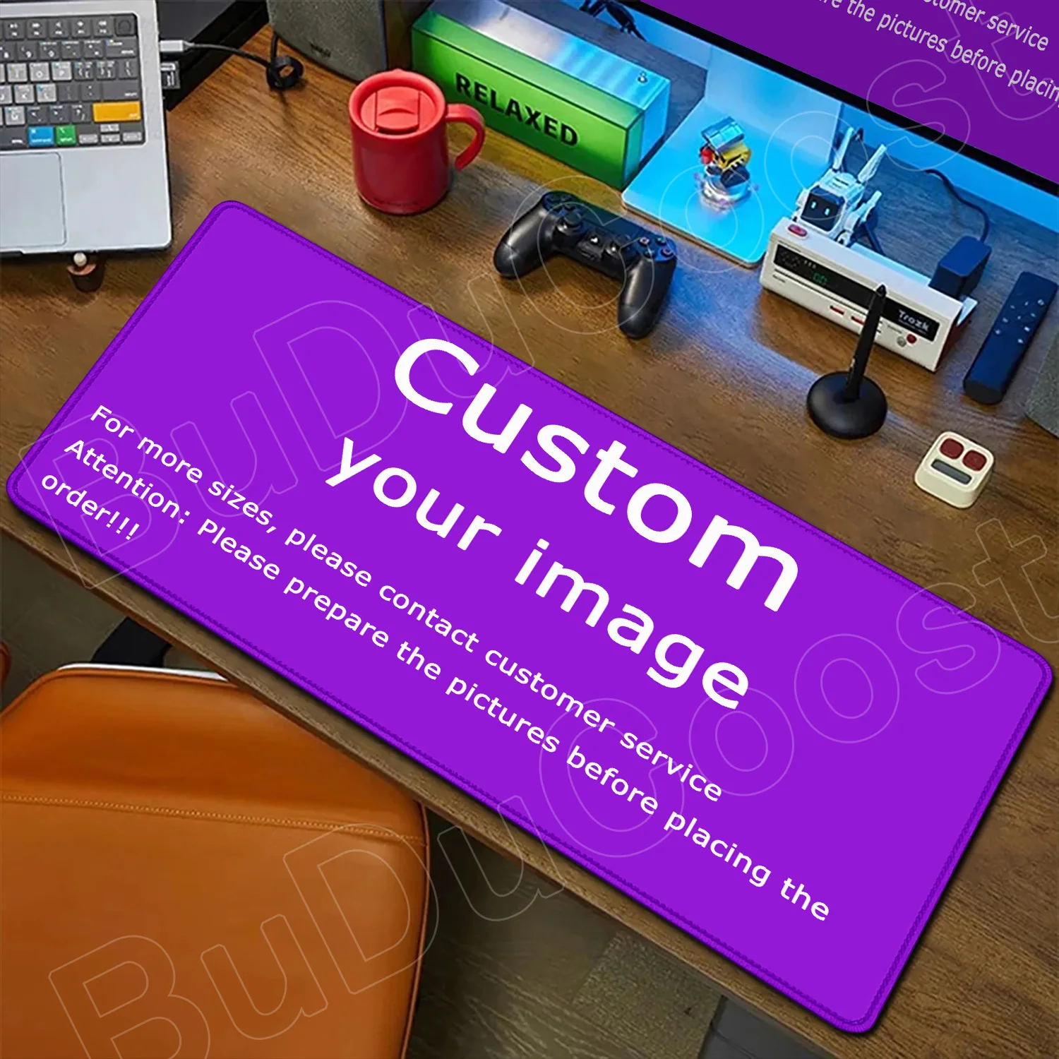 Professional Customer Service Custom Print Mouse Pad Gaming XXL Large HD Home Mousepad Desk Mat Diy Mice Mat Office PC Table Mat