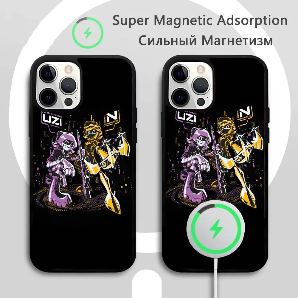 EPC Murder Drones Phone Case Strong Magnetic For IPhone 16 15 14 13 Pro Max 11 12 Mini For Magsafe