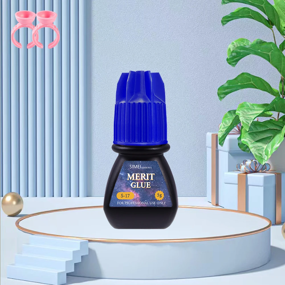 Original Korea Simei Glue Long Lasting Type 17 Adhesive HS17 Merit Glue Magic Pack HS-17 Eyelash Extension Glue