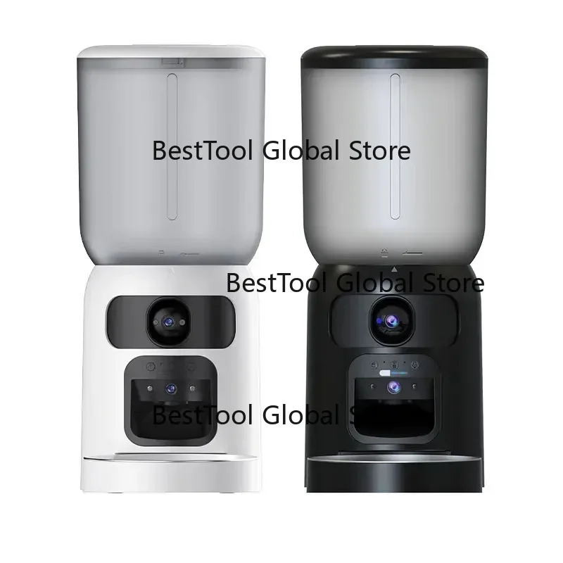 Intelligent Visual WiFi Pet Monitoring Camera HD Home Monitoring Dual Lens Automatic Feeder Pet Fun Laser All-in-One WiFi Bowls