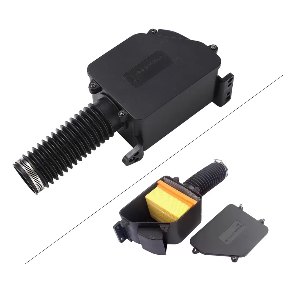42mm ATV Air Filter Box Intake Cleaner Bend Head Filter Compatible With GY6 150cc Engine 4-wheel ATV Go Kart Scooter Moped Quad
