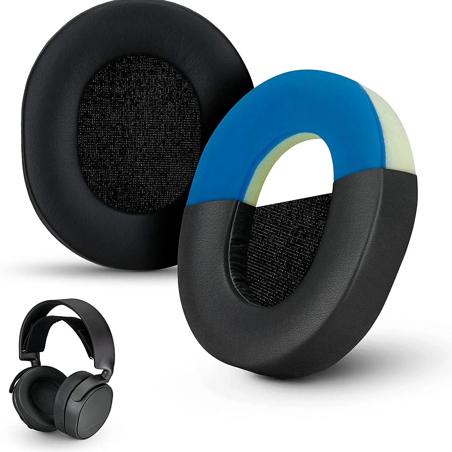 Cooling Gel Replacement Ear Pads Cushions for Steelseries Arctis 1/3/5/7/7X/9/9X/pro Xbox Wireless Headset Gaming Earpads