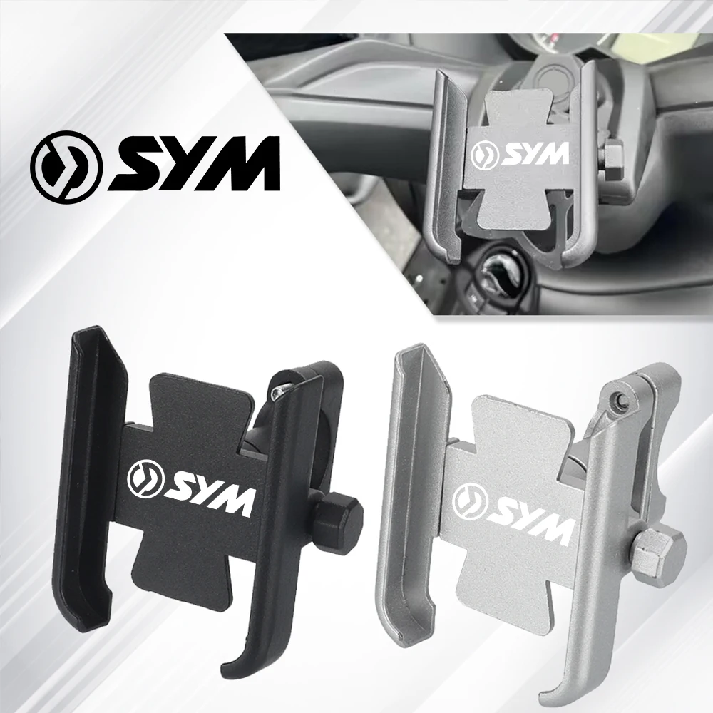 For SYM JOYMAX Z 125/250/300 CRUiSYM 300 GTS 300i T2 T3 Joyride 200 Motorcycle Handlebar Mobile Phone Holder GPS Stand Bracket