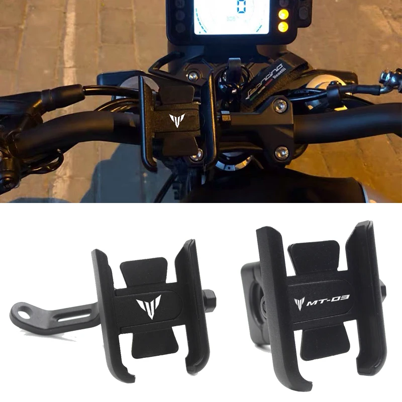 For MT03 MT07 MT09 MT10 MT25 MT 03 07 09 10 25 125 Newest Motorcycle Accessories Handlebar Mobile Phone GPS Stand Bracket