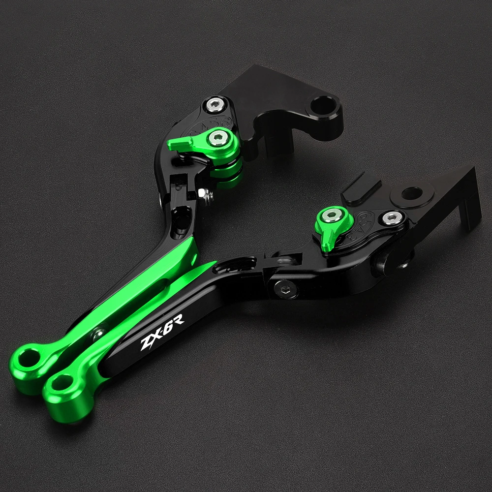 Motorcycle zx 6 r ZX 6 R Extendable Adjustable Foldable Handle Lever Brake Clutch Lever For KAWASAKI ZX6R ZX6 R 2007-2016 zx 6r
