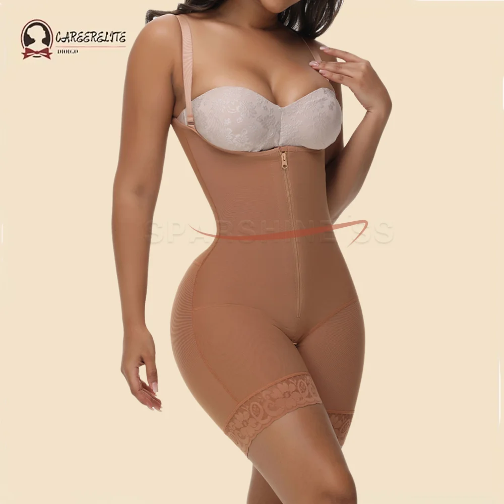 Fajas Colombian Sculpting Hourglass Girdle Bodyshaper Reducing and Shaping Shapewear Post Surgery Slimming Flat Stomach Corset