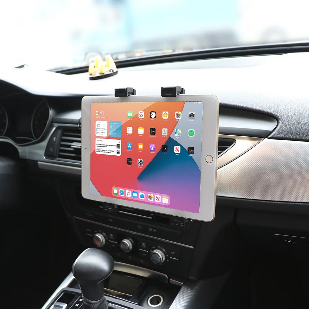 Adjustable Car CD Slot Tablet Stands Holder Mount for iPad Air Mini Pro 11 Xiaomi Huawei Tab Pad 7-11 Inch Pc Soporte Bracket