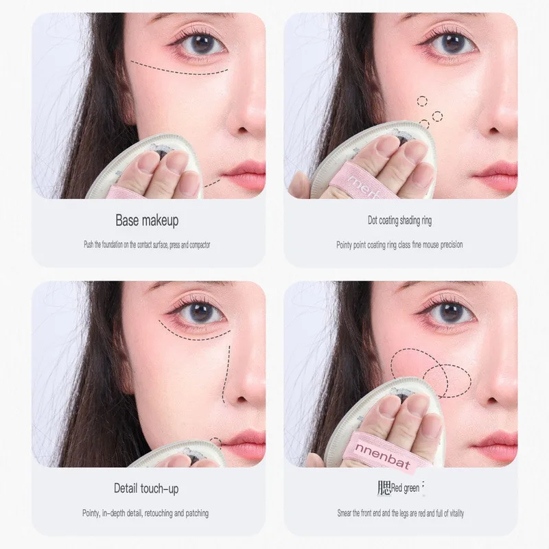 Marshmallow Powder Puff 22T Large Foundation Liquid Isolation Super Soft Q-Bounce Professional Base for Comfortable Makeup Appli
