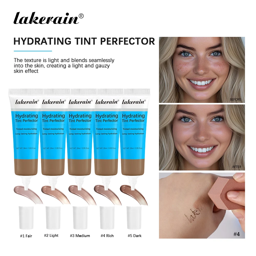 Strong Coverage Tinted Hydrator Cream Lightweight Concealer Colored Moisturizing Cream Contour Coverage Face Base Makeup Primer