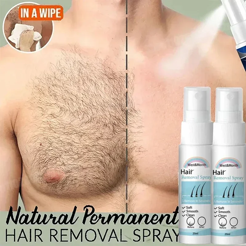 Permanent Hair Inhibition Serum Painless Allantoin Lupine Essence Hair Remover Hair Growth Inhibitor Depilatory Body Cream Care