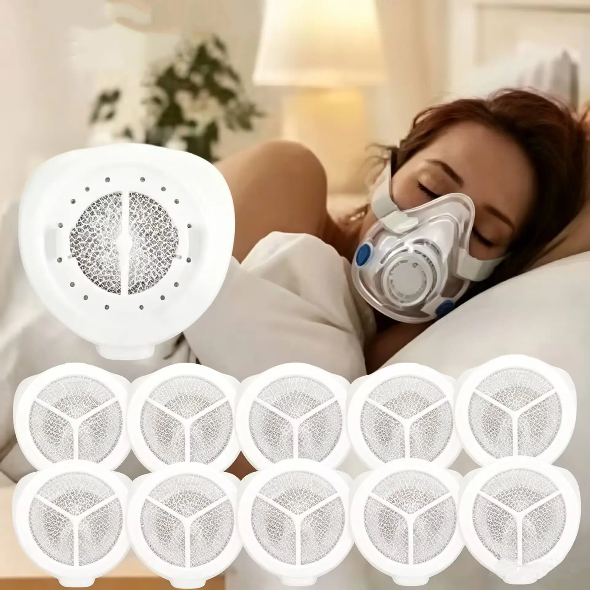 HumidX F20 HME Waterless Humidifier Filter Cartridge ResMed AirMini AirFit AirTouch CPAP Replacement Travel Comfort Portable