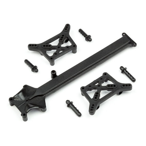 Hpi 105510 - Shock Tower/body Post/top Deck Set Mini Recon