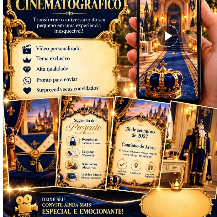 Convite Cinematográfico Digital