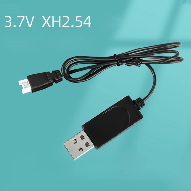 3.7V XH2.54 LiPo Battery USB Charger Cable with XH2.54 Connector for RC Car Boat Rock Crawler FPV Drone Quadcopter