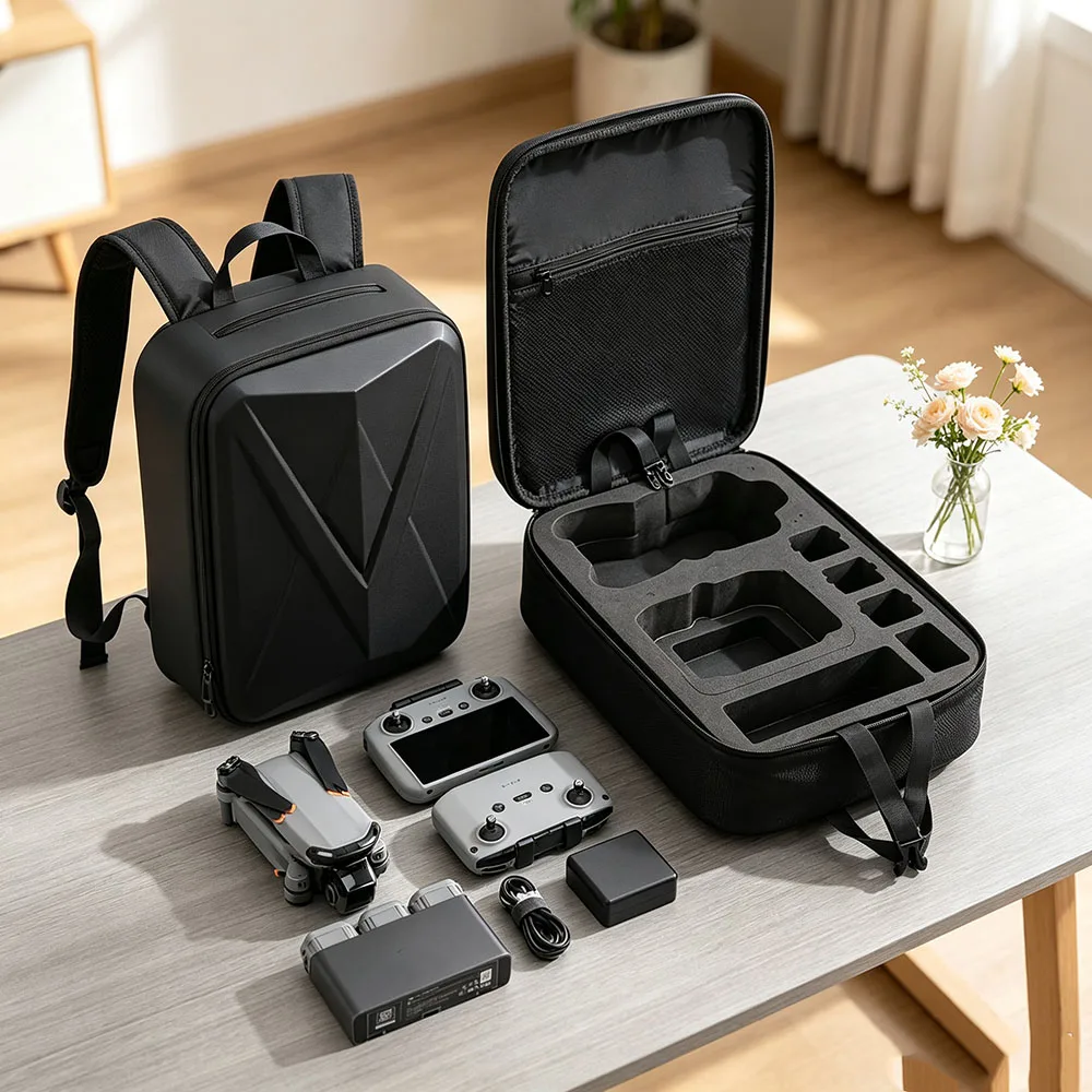 Portable Storage Bag Backpack Shoulder Carry Bag Fit For DJI AIR 3S/ AIR 3  Outdoor Travel Protective Drone Accessories