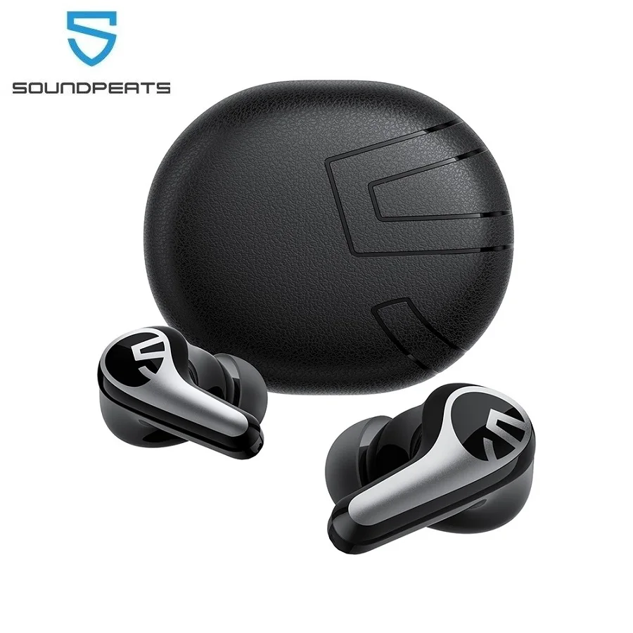 SOUNDPEATS C30 Wireless Earphones -52dB Hybrid ANC Bluetooth 6.0 Headphones Hi-Res LDAC Audio, 6 Mics ENC, Fast Charge, IP54