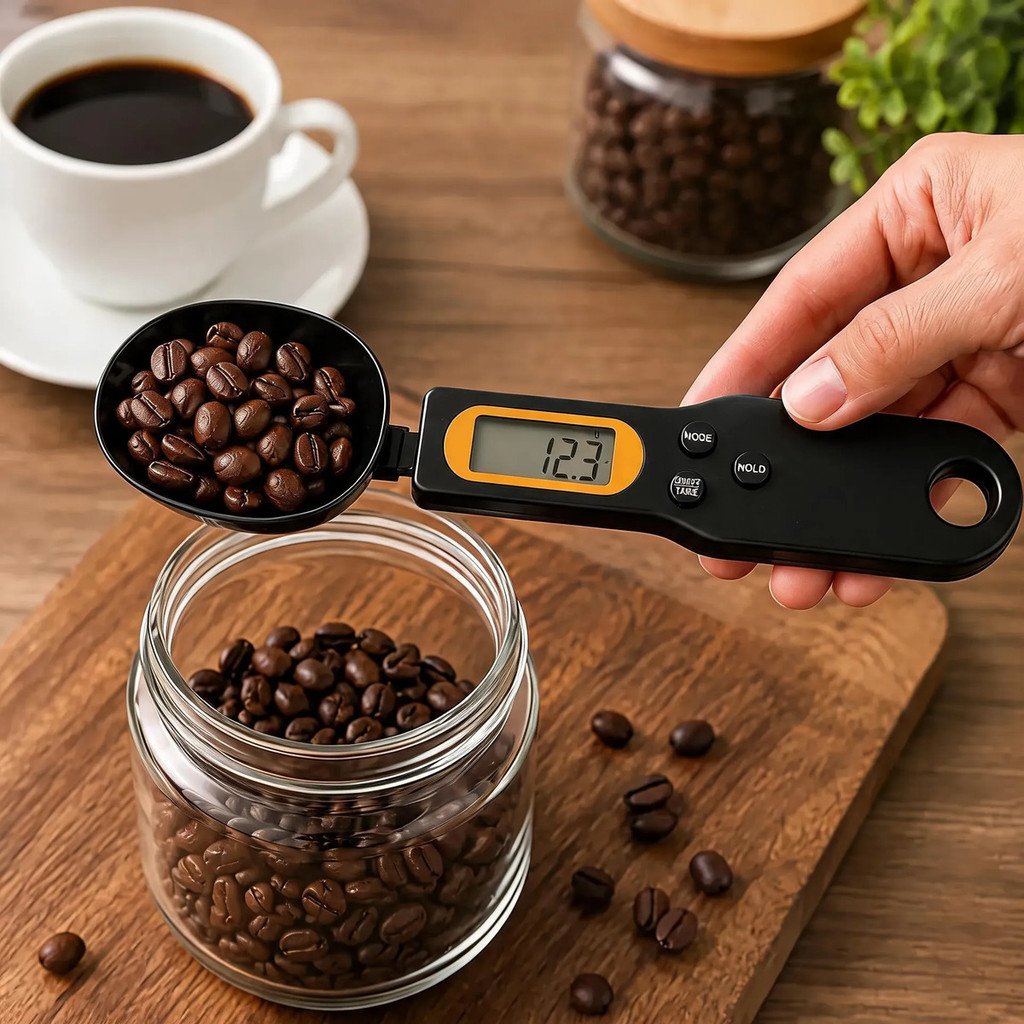 Colher Medidora Balança Digital Lcd Spoon Scale 500g
