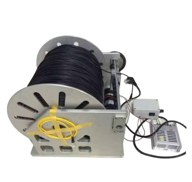 Automatic Retractable Electric Cable Reels Systems For Tethered Drones