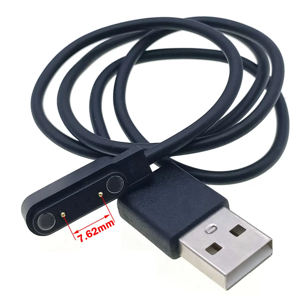 Magnetic Charge Charging Cable For Smart Watch Magnetic Charging Cable For 2 Pin Instances 7.62mm Novel Power Charge Connector
