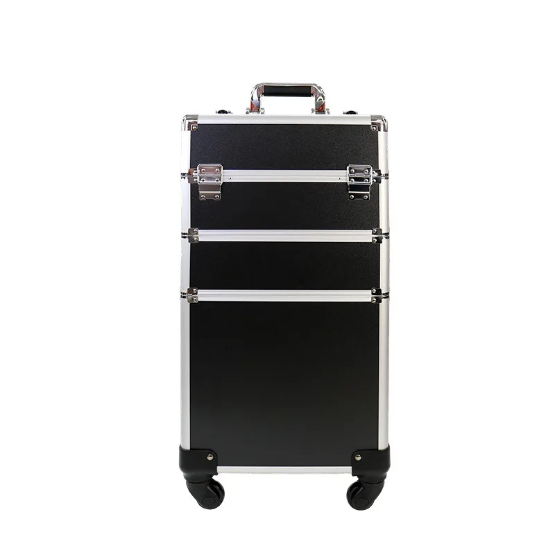 Professional Makeup Hairdressing Trolley Storage Box Travel Makeup case for Makeup