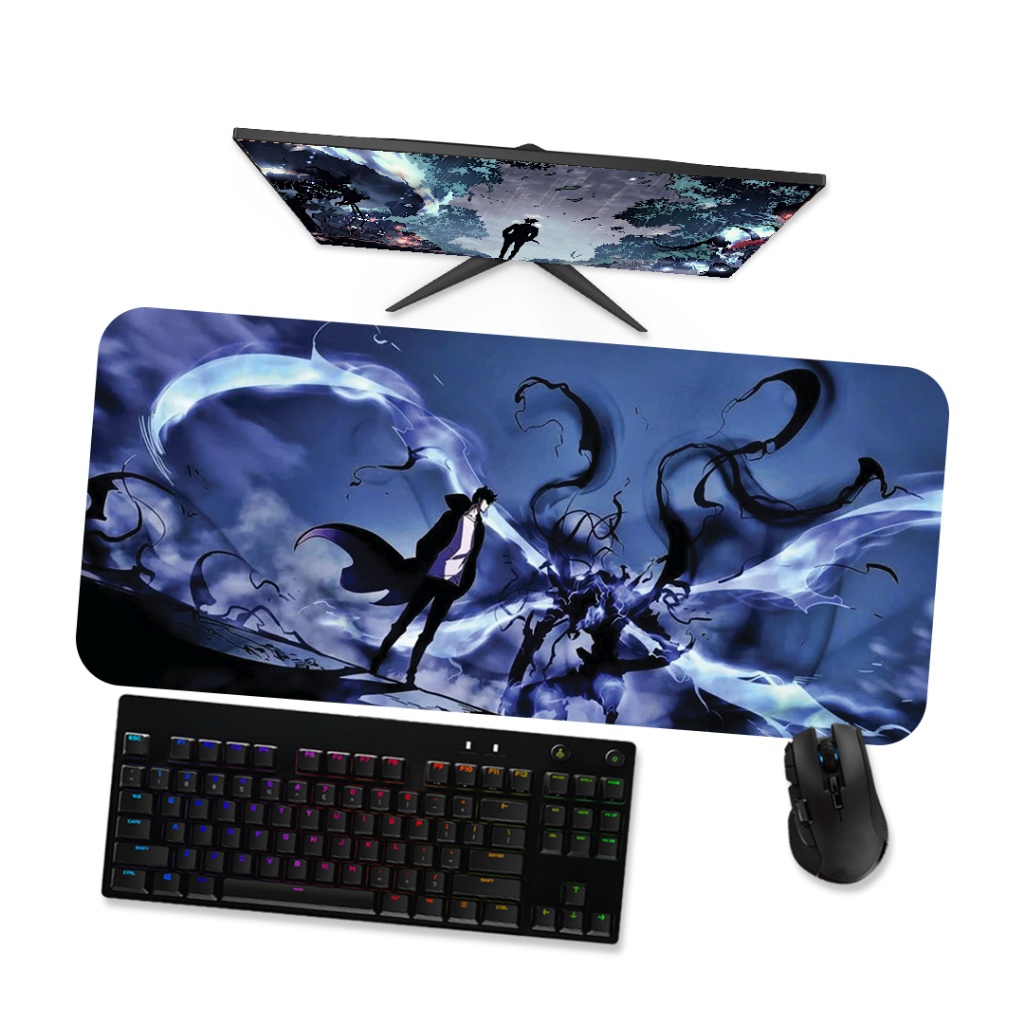 Mouse Pad Gamer Grande Solo Leveling Jin Woo Bery 1 90x40 80x40 60x40 70x30 45x40