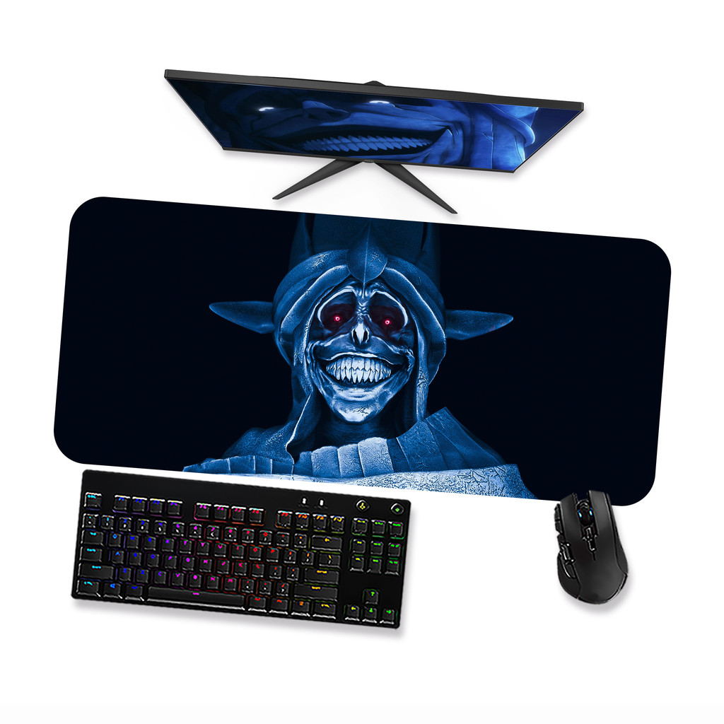 Mouse Pad Gamer Grande  Solo Leveling Statye of God  90x40 80x40 60x40 70x30 45x40