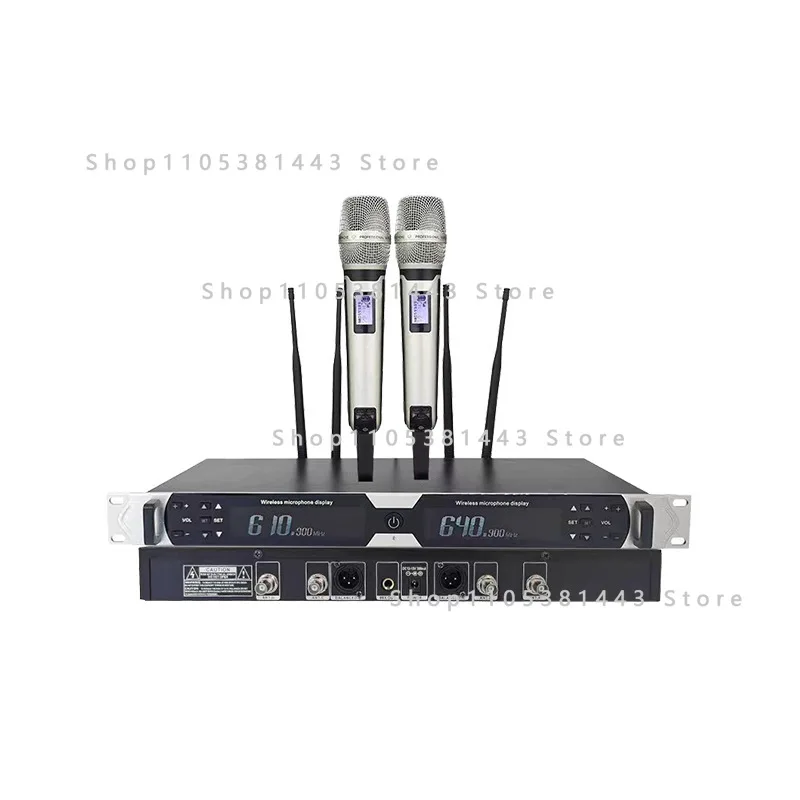 Headset Speech Conference Performance KTV Home Public Professional True Diversity One To Two Wireless Microphone U Segment