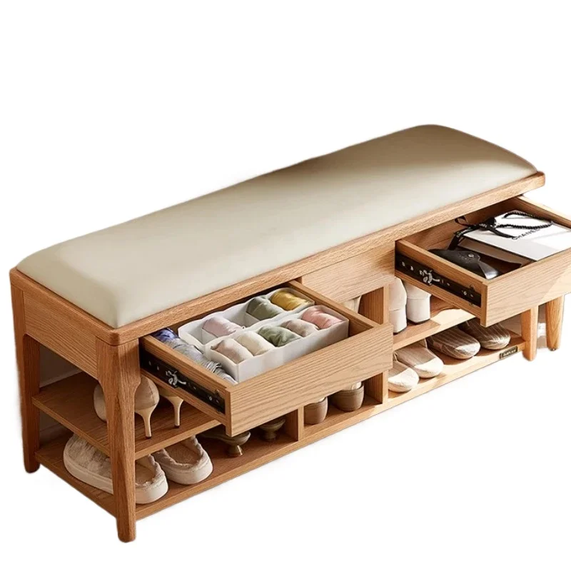 #Ergonomic Living Room Shoes Cabinets Conference Minimalist Modern Nordic Log Wind Indoor Shoe Nordic Zapatero Unique Furniture