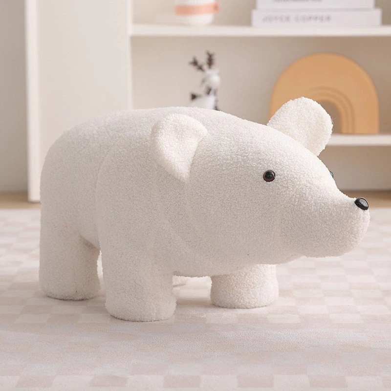 Panda Ergonomic Stool Household Shoe Change Living Room Coffee Table Stool Bedside cartoon Schminktisch Stuhl Furniture for Home