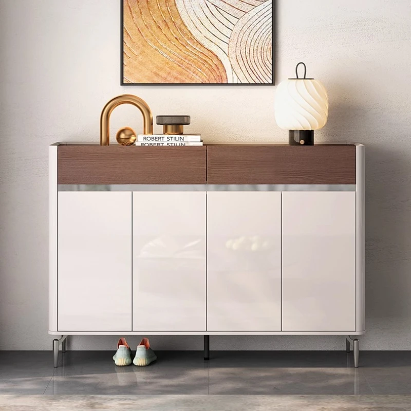 Compact Light Luxury Shoe Rack Shoerack Shoe Organizer Living Room Cabinets Storage Cabinet Ergonomic Vitrina Unique Furniture