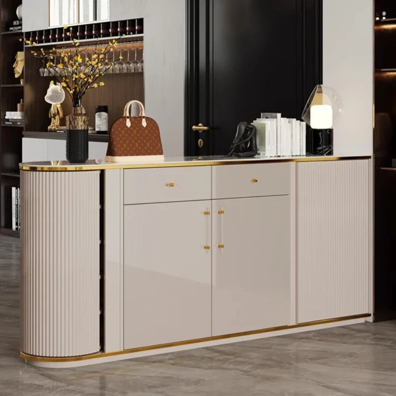 Ergonomic Modern Shoe Cabinet Partition Cabinet Large Capacity Light Luxury Fashion Shoerack Shoe Rack Zapatero Unique Furniture
