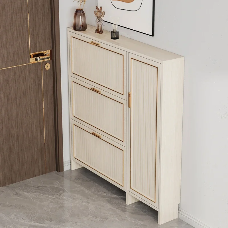 #Service Entryway Tipping Shoe Cabinet Ultra Storage Quality Shoe Rack Organizer Designer Ergonomic Zapatero Unique Furniture