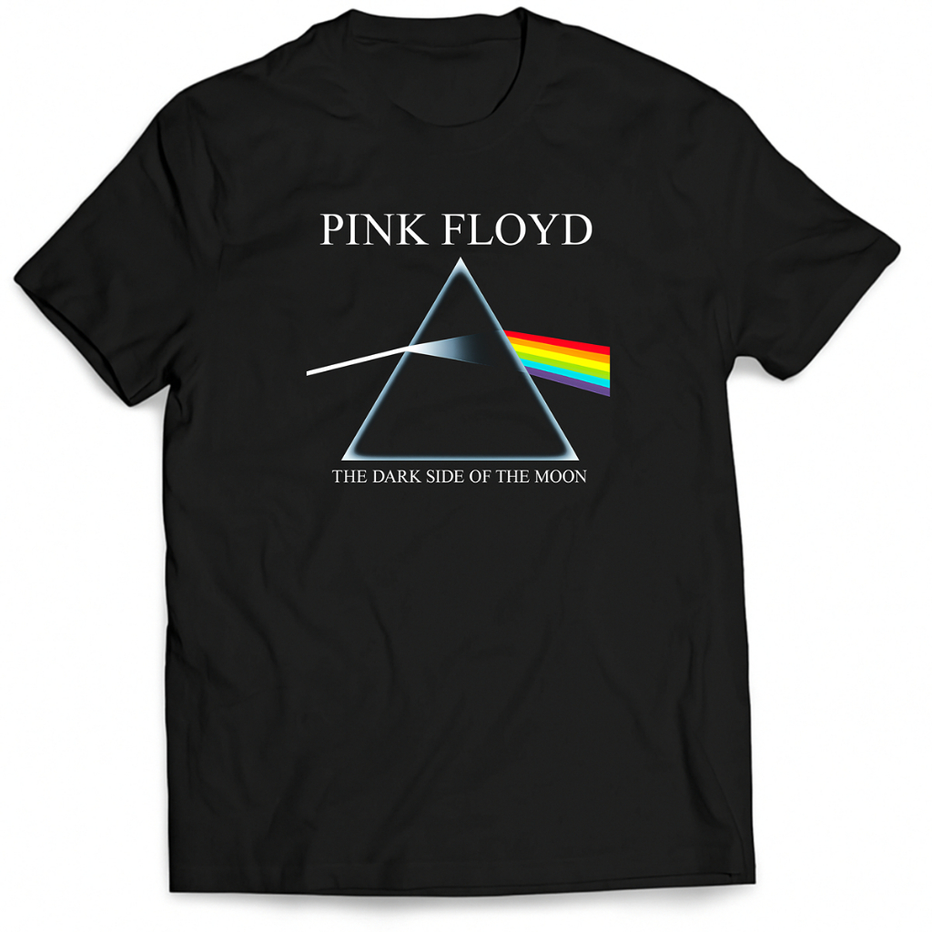 Camiseta Pink Floyd The Dark Side of the Moon 100% Algodão Unissex