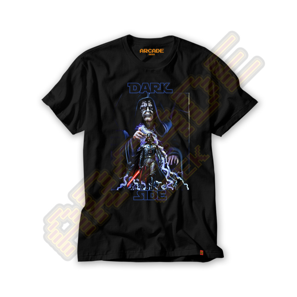 Camiseta Star Wars Dark Side Darth Vader Sidious Palpatine