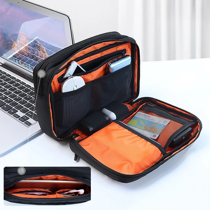 Portable Digital Electronic Accessories Data Cable Earphone Charger Outdoor Portable Travel Digital Storage Bag