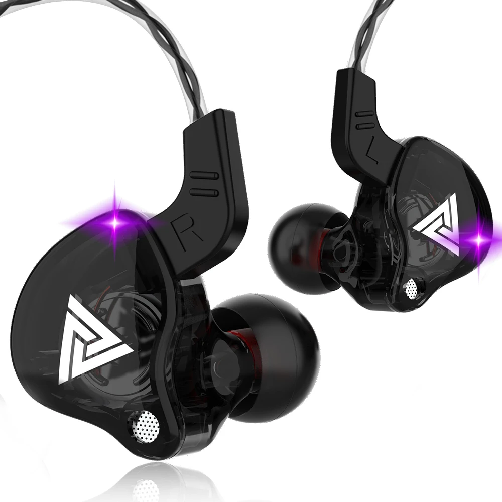 QKZ AK6 Dongguan Neckband Earphone Earphones China Wholesale Gaming Earbuds Hi-res Little Golden Certification