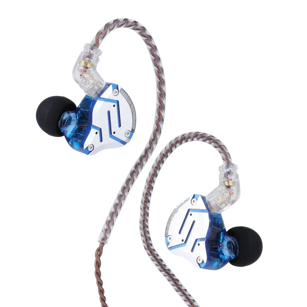 KZ ZS10 Pro 4BA+1DD 5 Driver In Ear Monitor Wired Earbuds Earphones Wired Earphones Headphones Wired Gaming Auricolari In-ear