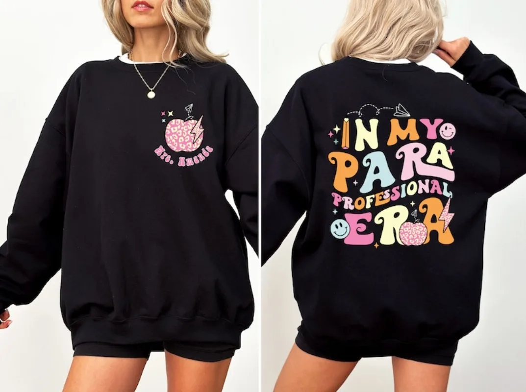 Para Professional Sweatshirt Personality Women Clothing Thermal Shirt Funny Pattern Sweater Winter Clothes Women Clothing