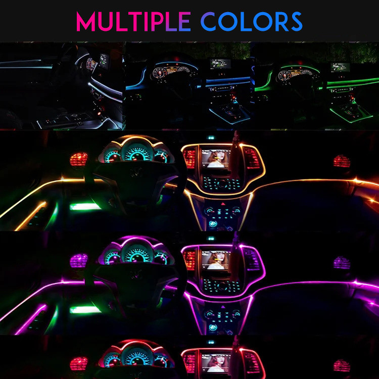 【Linha Brilhante】[Bright Interior Decor] Luzes LED para Carro/Luzes de Porta/Luzes de Fresta