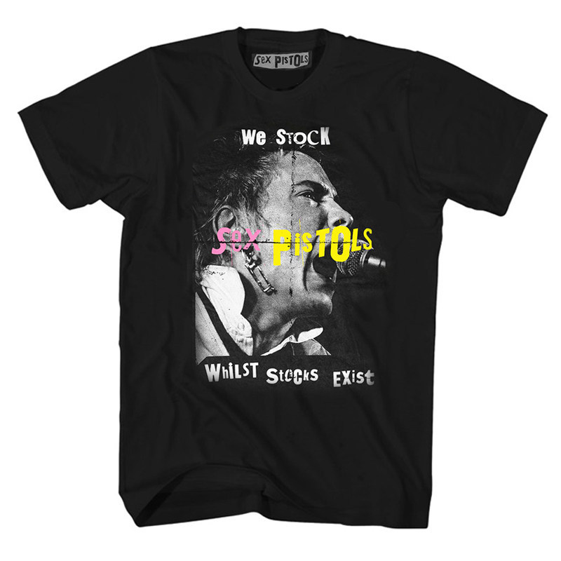 Music.Soul Camiseta Unissex Sex Pistols Punk Rock Oversize T Shirt Vermelho Confortável Estilosa Retrô Casual