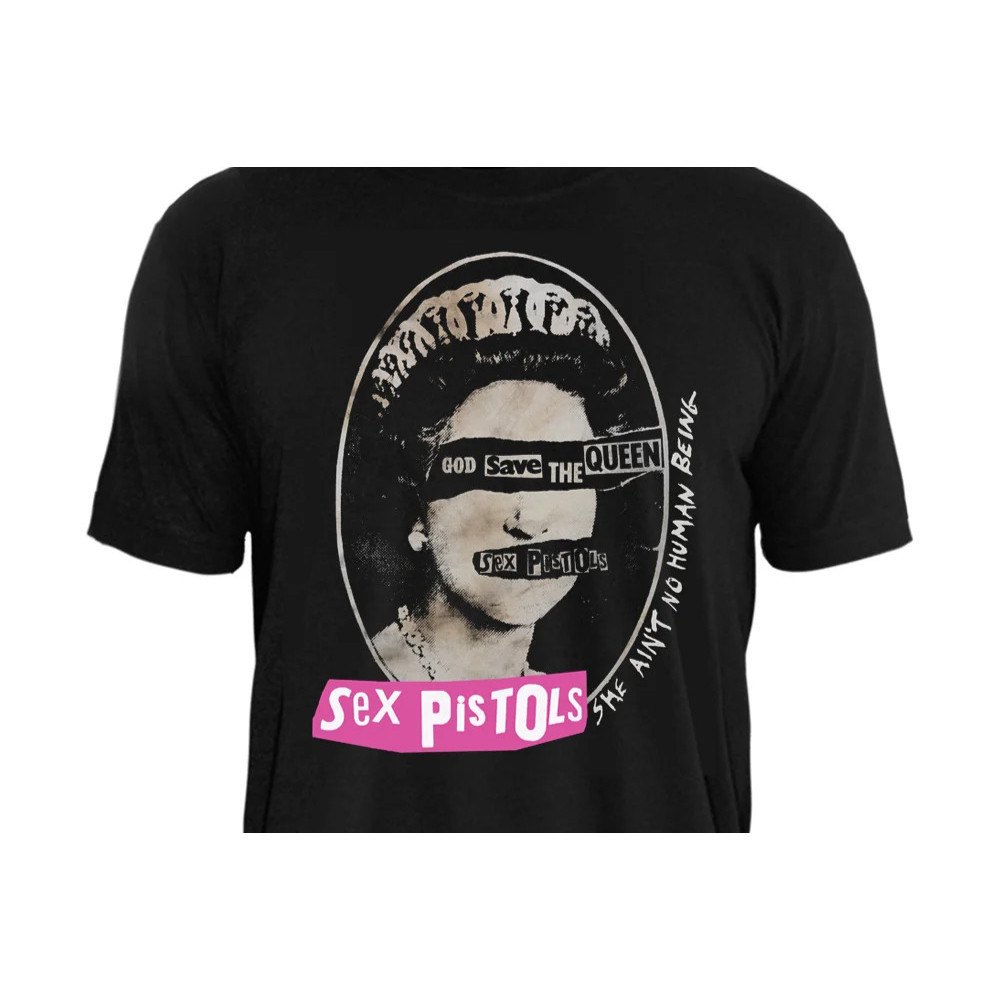 Camiseta Unissex 100% Algodão Sex Pistols Banda Rock Envio Imediato Lançamento 2025
