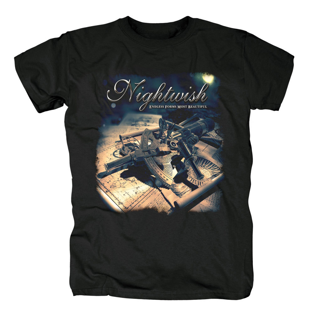 Music.Soul Camiseta Unissex Nightwish Álbum Endless Forms Most Beautiful Metal Sinfônico Premium Confortável Estilosa