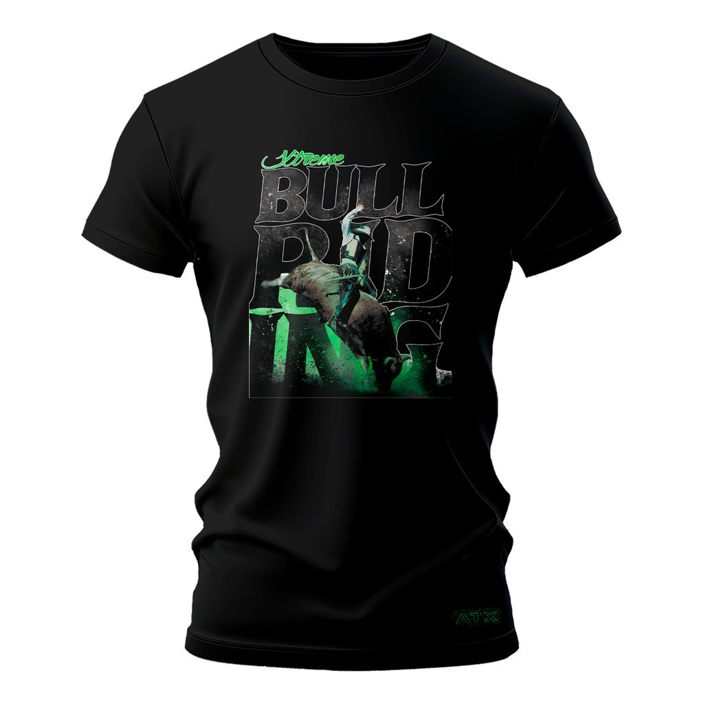 Camiseta Camisa Blusa Country Rodeio Bull Riding Ref: 101