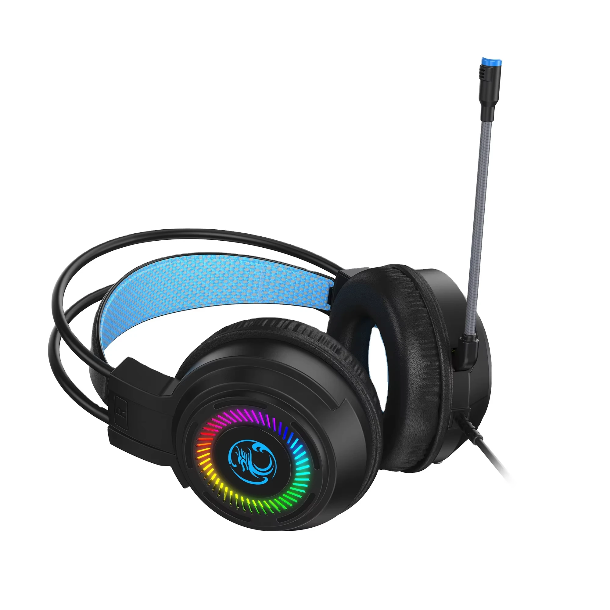 iMICE HD-480 Wired Over Ear Headphone With Mic Studio DJ Headphones Professional Monitor Recording & Mixing Headset For Gaming