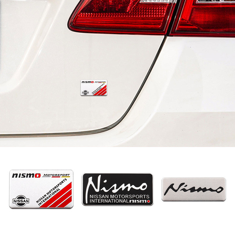 Applicable to Nissan Sylphy Qashqai Qijun Jinke Car Metal Sticker Nismo Modified Car Stickers Aluminum Stickers ENkx