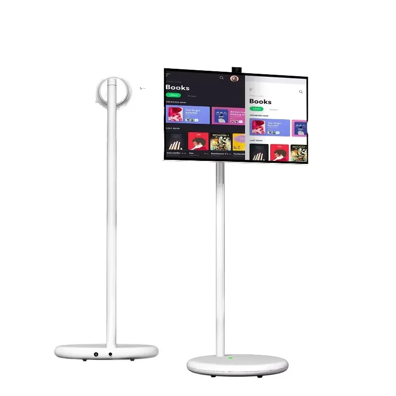 27 Inch Portable Android 13 Smart TV 6+64G Full HD LCD Touch Screen Rechargeable Monitor For Home Live Streaming Gaming